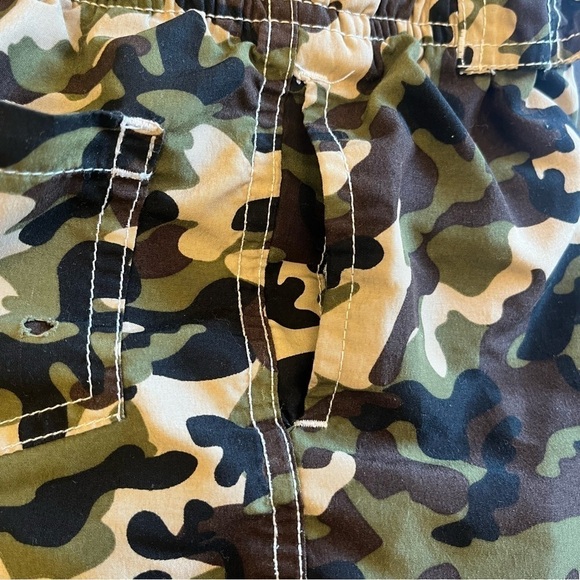 Kute n Koo swim pull-on trunks camouflage elastic waist lining pockets Boy 5 - Picture 9 of 12